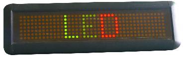15" Tri-color Scrolling Programmable message LED Sign
