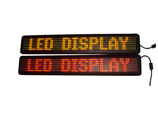 Tri-color One Line Scrolling LED Sign 26"