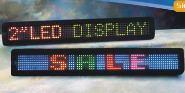 Full Color Indoor LED Programmable Scrolling LED SIgn - LED Sign Authority